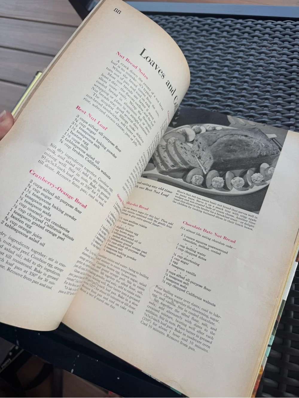 Vintage Better Homes And Gardens Homemade Bread Cook Book 1973 HC